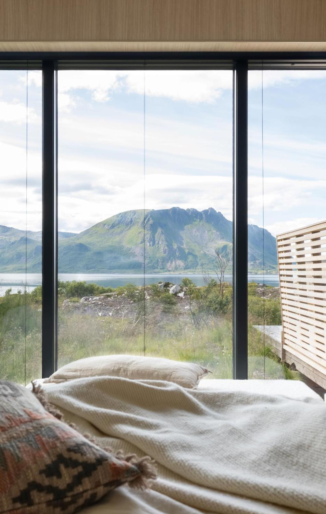 Luksushytte Med Jacuzzi, Summer&Winter Retreat Lyngværet Exterior foto